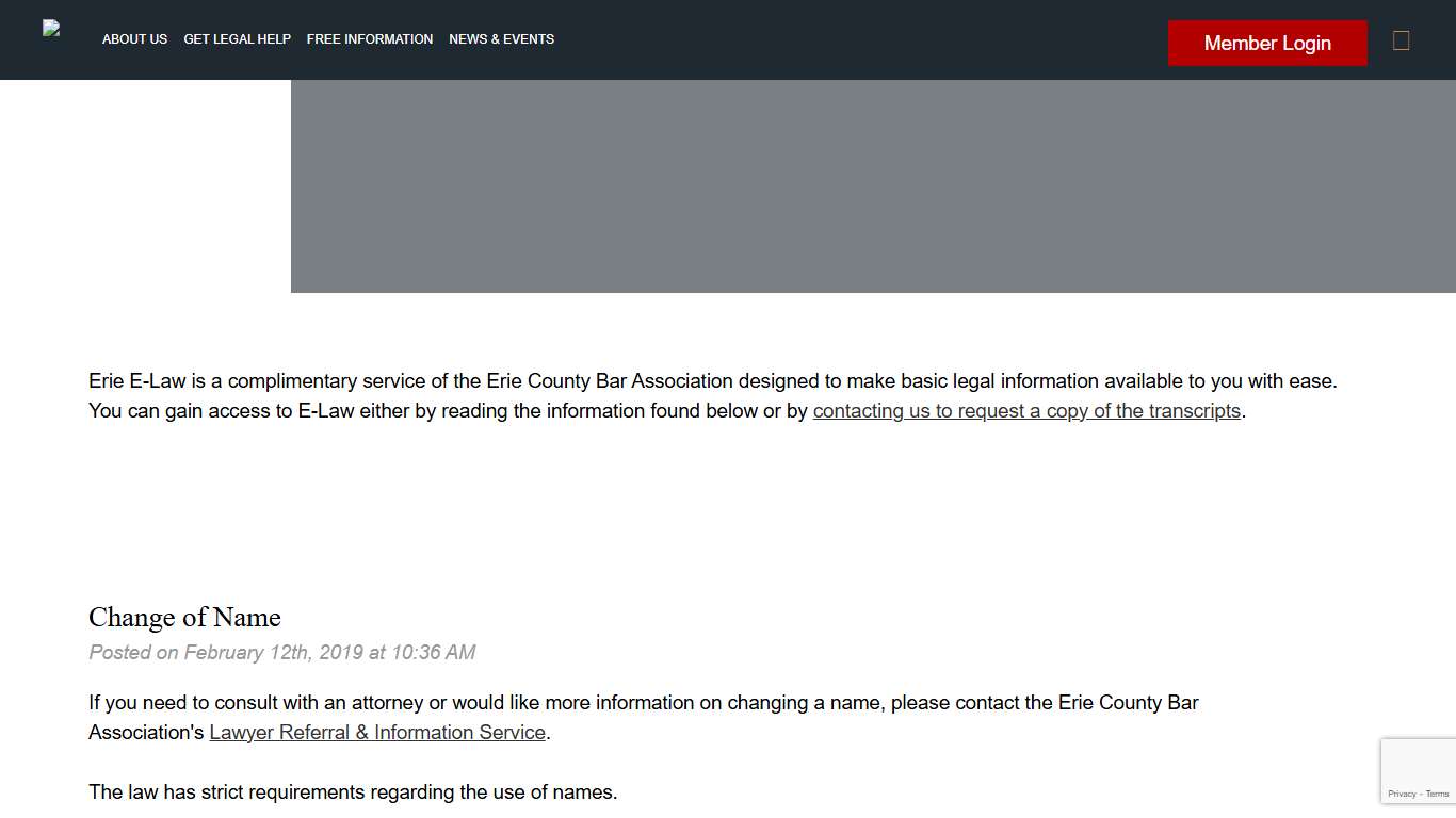 E-Law - Erie County Bar Association