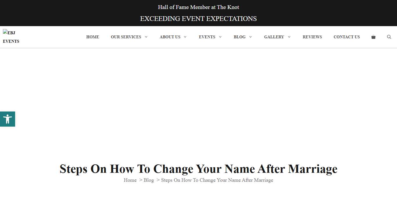 Steps On How to Change Your Name After Marriage / Miami Wedding Planner